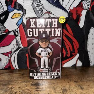 Missouri State Coach Keith Guttin Retiring Legend Bobblehead 2024 BRAND NEW